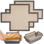 Silicone Bread Loaf Pan Liner, 2 Pack Reusable Sling .... Fixed Price $23.72.