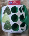 Wilton 3D Silicone 9 Cavity Tree Mold Pre-owned Great Condition. Fixed Price $13.99.