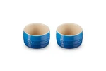 Creuset Stoneware Round Ramekin Straight Wall Of 2, 7 Oz. Each, Marseille. Fixed Price $74.84.