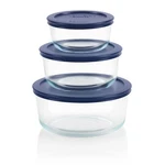 Pyrex Simply Store Meal Prep Glass Food Storage Containers (6-PIECE Set, Bpa. Fixed Price $24.89.