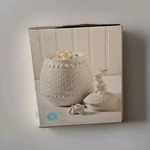 Martha Stewart Bunny Fun/ Stoneware Treat Jar With Lid. Fixed Price $14.95.