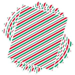 Zezzxu 100 Sheets Red And Green Striped Wax Paper, Parchment For Cookie.... Fixed Price $20.85.