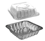 Handi-foil 10" X Square Aluminum Poultry/cake Pan W/dome Lid Hfa# 4031. Fixed Price $39.99.