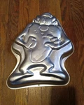 Vtg 1995 Wilton Warner Bros "taz Cake Pan Model 2105-1236 Indonesia. Fixed Price $14.25.