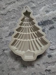 Nos Wilton Stoneware Christmas Tree Cookie Mold 1997 Gift Baker. Fixed Price $15.00.
