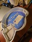 Wilton Cake Helmet Pan Wirh Directions For Any Team 2105-1029. Fixed Price $9.00.