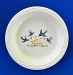 Vintage Mason Cash Four & Twenty Blackbirds Ceramic Pie Dish 9 3/4" England. Fixed Price $45.99.