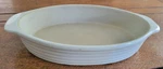 Pampered Chef Family Heritage New Tradition Oval Baking Dish #211204 8 , Cream. Fixed Price $25.99.