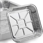 8X8 Foil Pans (55 Pack) - Inch Square Aluminum Disposable Baking Pan.... Fixed Price $34.00.