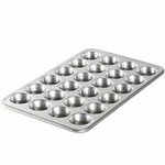 Nordic Ware Natural Aluminum Commercial Petite Muffin Pan, 24 Cup. Fixed Price $24.74.