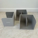 Set Of 3 Caraway Magnetic Food Storage Holder Organizer Dividers. Fixed Price $59.97.