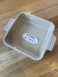 Le Creuset 14CM Square Stoneware Baking Dish Sky Blue. Fixed Price $16.75.