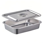 4 Inch Extra Deep Lasagna Pan With Lid 11.6X15.6 9.2QT Large Stainless. Fixed Price $57.32.