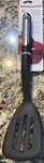 Kitchenaid 3 Slot Silicone Spatula Flipper Turner Black Dishwasher Safe. Fixed Price $15.00.
