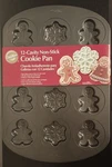 Gingerbread Men/women Snowflake 12 Cookie Baking Pan Wilton 2010 Christmas. Fixed Price $12.99.