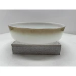 Federal Glass 8 Inch Round Serving And Or Baking Mesa Heat Proof Dish Moss Ombre. Fixed Price $16.00.