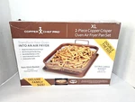 Chef Pro Copper Crisper Xl Baking Tray & Basket Nonstick Ceramic New. Fixed Price $34.99.