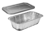 Hfa 1/3 Third-size Deep Aluminum Steam 5 Lb Loaf Pan W/foil Lids 10 Sets. Fixed Price $25.99.