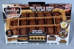 New Brooklyn Nonstick Copper Pan, Mix, Bake & Serve Brownies. Fixed Price $17.95.