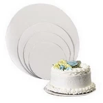 Vineland Packaging Single Wall Circular Cake Board White, 6" Diameter 500/CASE. Fixed Price $68.75.