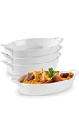 Oval Au Gratin Baking Dish, 18OZ Casserole Dishes For Oven Safe 4 Pack. Fixed Price $23.09.