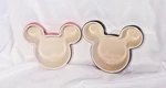 Lot Of 2 Le Creuset Disney Mickey Mouse Stoneware Ramekins Black & Red. Fixed Price $25.00.