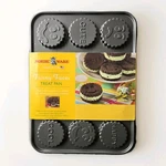 2 Nordic Ware Pro Cast Treat Pans Funny Face Bake Party Whoopie New Emoji. Fixed Price $19.99.