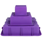 Webake Square Cake Set Silicone Mold Baking For 3 Tier Lay.... Fixed Price $27.84.
