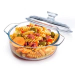 Nutriups Mini Glass Casserole Dish With Lid Oven Safe Round 6". Fixed Price $32.98.