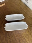 Creuset Sweet Corn Dish Of 2 Vegetable Series Stoneware.. Fixed Price $35.00.
