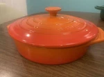 Le Creuset Round Covered Baker With Lid 24 Cm Volcanic. Fixed Price $85.00.