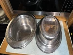 6 Bon Chef Lafayette N.j 5403-ANSI/NSF-2 Feed Pan Serving Dish 82WF Oval Shape. Fixed Price $99.00.