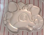 Vintage Wilton Rudolph The Red-nosed Reindeer Cake Pan 1981 Aluminum 502-3347. Fixed Price $14.00.