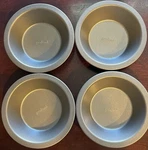 Goodcook Nonstick Steel Round Mini Cake Pan 6 Gray Set Of 4. Fixed Price $15.99.