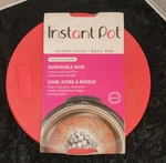 Instant Pot Round Cook/bake Pan With Lid And Divider. Fixed Price $11.98.