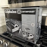 New Calphalon Contemporary Hard-anodized 16X13 Roasting Pan W/accessories. Fixed Price $35.00.
