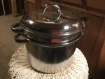 Nib Grand Award 4 Qt Piece Steamer Cooker. 7 X 8.5 D. See Photos.. Fixed Price $20.00.