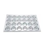 3 Oz Each Baker's Aluminum Muffin Cupcake Pan 20 1/2 X 14 Winco AMF-24. Fixed Price $44.79.