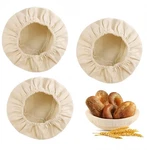 Koackl Bread Proofing Basket Cloth Liners, 3 Pack 10 Inch Round Proofin.... Fixed Price $13.23.