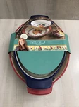 The Pioneer Woman Fiona Floral 2-PIECE Ceramic Oval Bakers Set. New. Fixed Price $45.00.