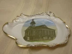 Vtg Arthur High School N.d. Porcelain Dish Ornate Design Phillips & Ross. Fixed Price $17.80.