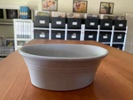 Mason Cash Pottery Bakeware Gray 7" Oval Individual Pie Casserole Baking Dish. Fixed Price $14.28.