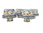 Temptations Mini Bakers Pedestal Condiment Ramekin Set. Fixed Price $19.95.