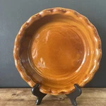 Emile Henry France 6181 Modern Classics Ruffled Pie Dish In Saffron Brown. Fixed Price $34.00.