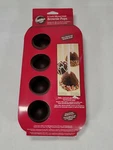 Wilton Silicone Bakeware, 8 Cavity Brownie Pops Mold Resist Stains And Odors. Fixed Price $10.47.