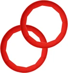 Adjustable Silicone Pie Crust Shields Baking Protectors Cover Ring Fits 8-11.4. Fixed Price $23.97.