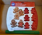 Wilton Silicone Gingerbread Petite Treat Mold. Fixed Price $20.00.