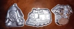 Wilton Cake Pan Lot - Playful Pup, Thomas The Train, And Fairly Odd Parents. Fixed Price $20.00.