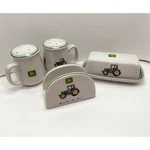 Gibson John Deere Ceramic Kitchen Table Set Of 5. Fixed Price $46.00.