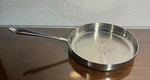 All-clad 10.5" Saut Frying Pan Stainless Steel Skillet 10-1/2 Inch. Fixed Price $34.99.